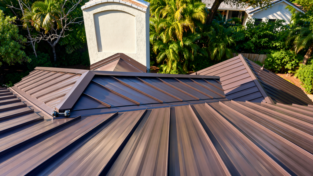 craftsmanship modern roofing metal panel installation detail