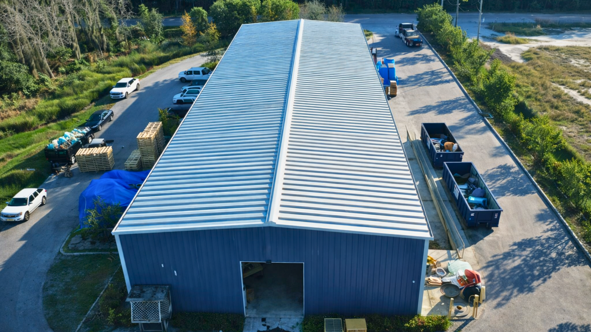 Structural Steel Fabrication for Commercial Roofing