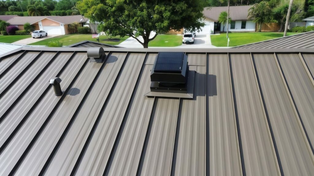 Cost comparison chart showing standing seam roofing cost per square versus other roofing systems for contractors